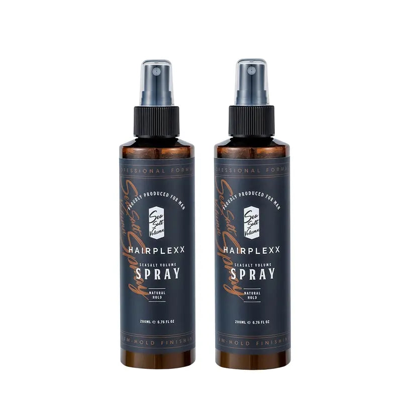 Hairplexx Sea Salt Volume Hair Spray for Both Men and Women, Natural Thick and Volumizing Hair Look with Matte Finish and Natural Hold, Paraben Free 6.7 Fl Oz Hair Styling Gel Haircare Daily Uv Repairing Nourishing