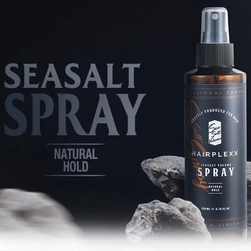 Hairplexx Sea Salt Volume Hair Spray for Both Men and Women, Natural Thick and Volumizing Hair Look with Matte Finish and Natural Hold, Paraben Free 6.7 Fl Oz Hair Styling Gel Haircare Daily Uv Repairing Nourishing