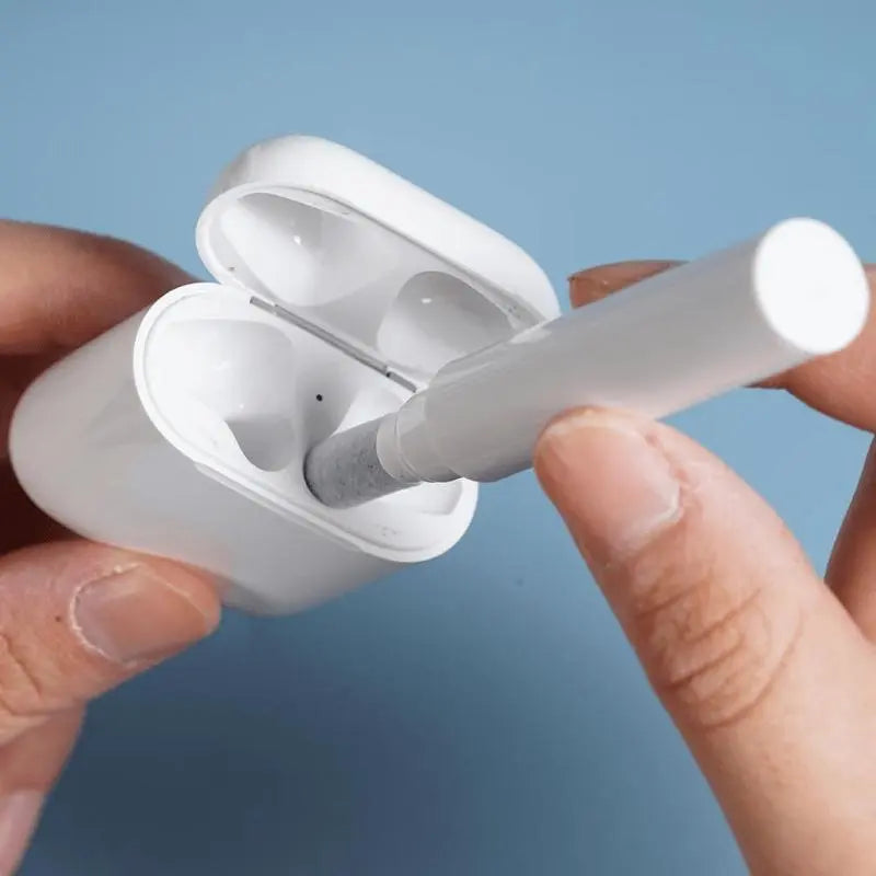 Pen-Shaped Wireless Earbuds Cleaner, Portable 3 in 1 Wireless Earphone Cleaning Brush, Earphone Cleaning Tool for Airpods, Airpods Pro