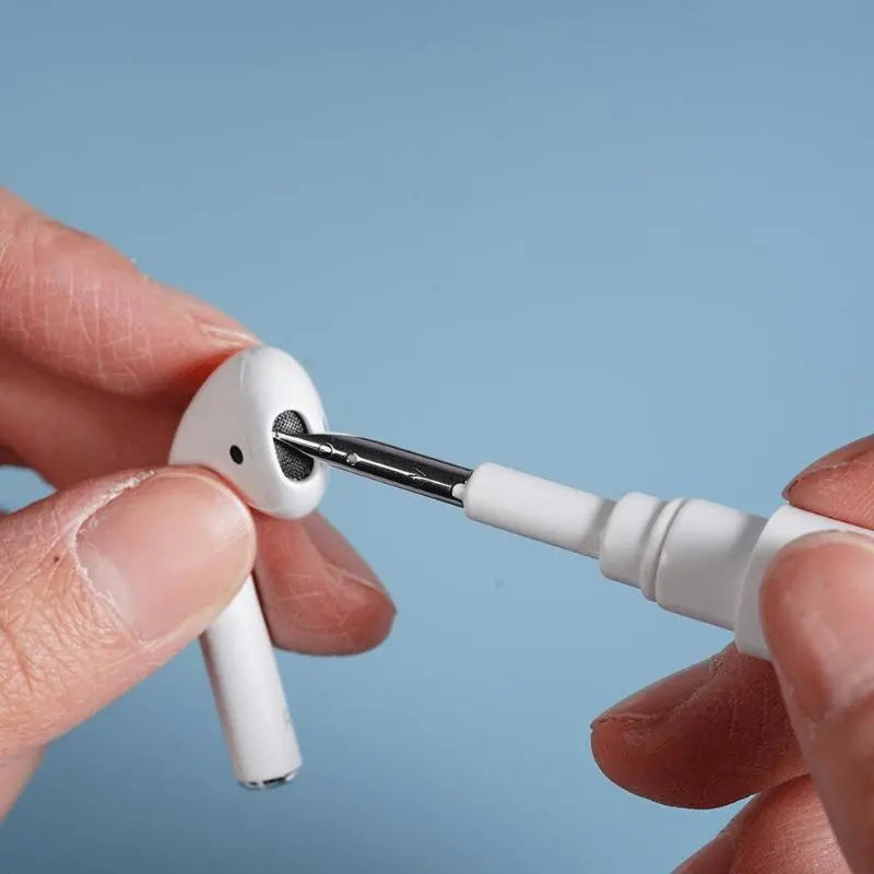 Pen-Shaped Wireless Earbuds Cleaner, Portable 3 in 1 Wireless Earphone Cleaning Brush, Earphone Cleaning Tool for Airpods, Airpods Pro